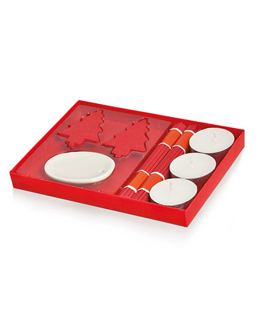 Set Natale - Incensi e candele