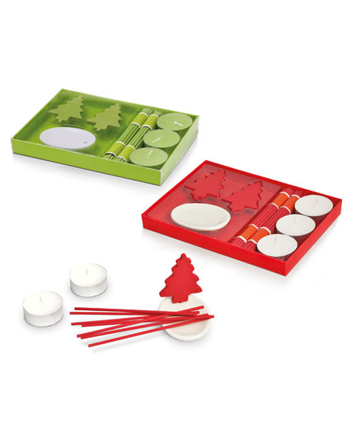 Set Natale - Incensi e candele
