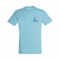 T Shirt Personalizzata Classic Vela Celeste