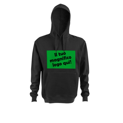 Felpa con cappuccio Basic Unisex