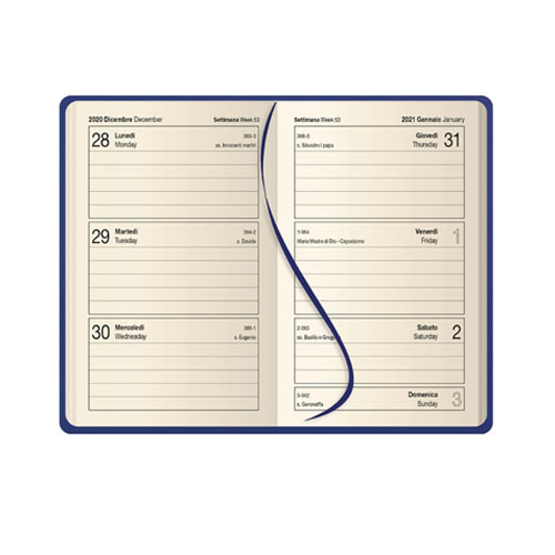 Agenda tascabile Molly settimanale