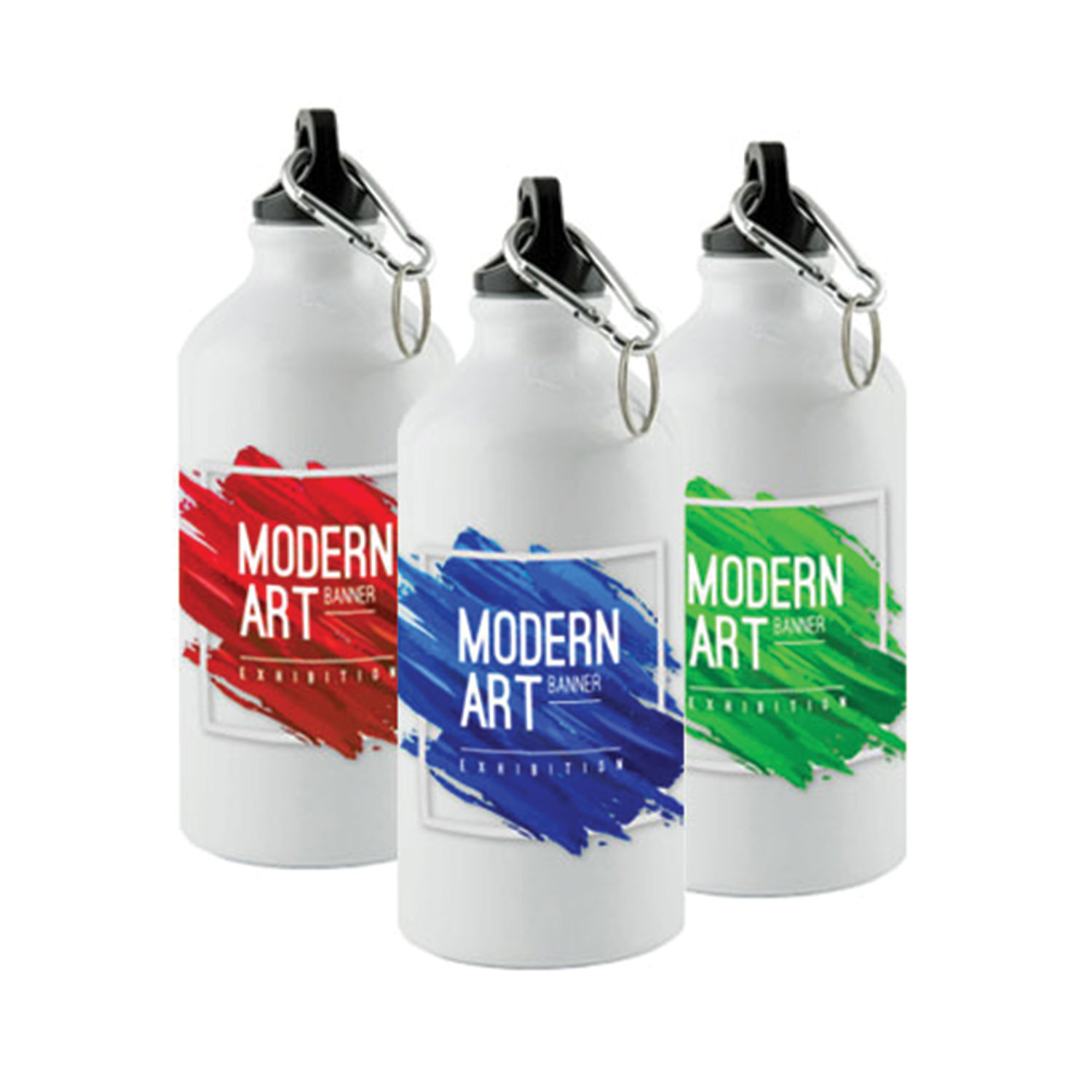 Borraccia Sublimazione 400 Ml Gruppo Personalizzata Grafica Colorata