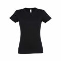 T Shirt Personalizzata Cotone Strong Donna Nero