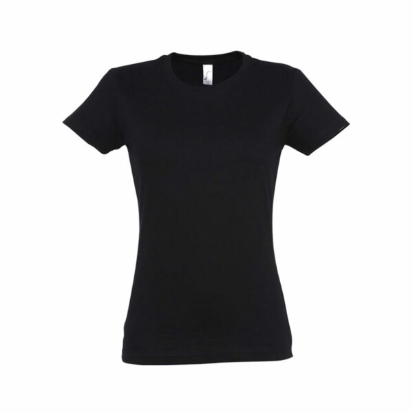 T Shirt Personalizzata Cotone Strong Donna Nero