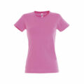 T Shirt Personalizzata Cotone Strong Donna Rosa
