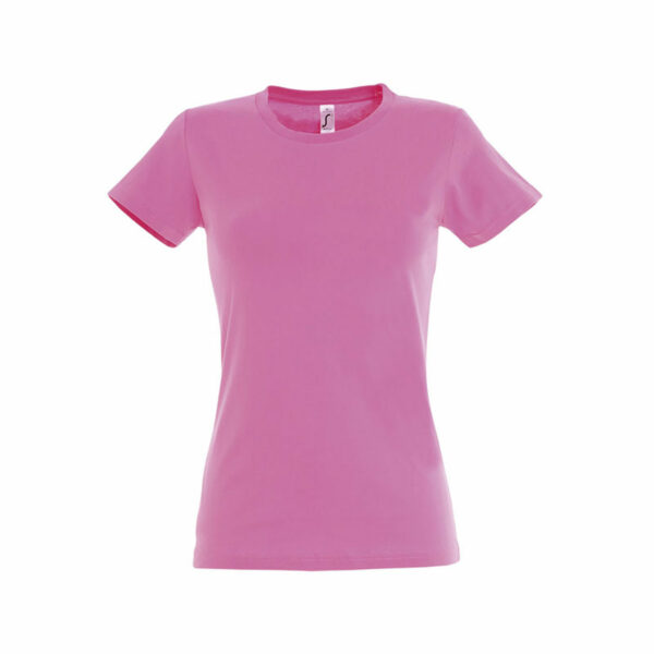 T Shirt Personalizzata Cotone Strong Donna Rosa