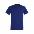 T Shirt Personalizzata Strong Blu 190 Gr Cotone Blu Navy