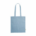 Borsa Cotone Riciclato Azzurra