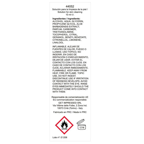 Gel igienizzante mani Spray