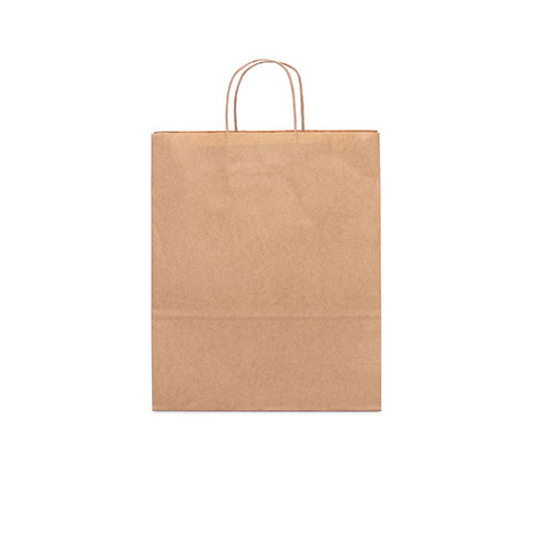 Shopper carta kraft personalizzate L