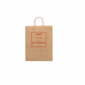 Shopper personalizzate carta kraft M