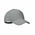 Cappellino Personalizzato Canapa Grigio