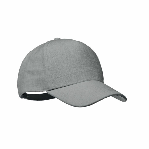 Cappellino Personalizzato Canapa Grigio