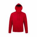 Felpa Personalizzata Cappuccio Hood Rosso