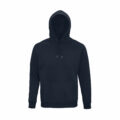 Felpa Personalizzata Cotone Biologico Eco Hood Blu Notte
