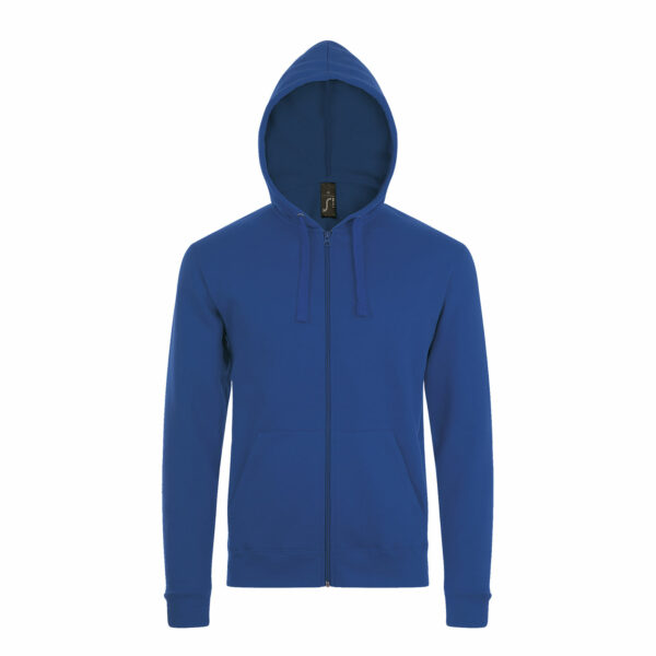 Felpa Personalizzata Zip Blu