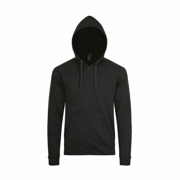 Felpa Personalizzata Zip Grigio