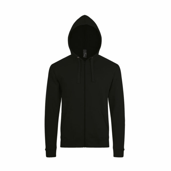 Felpa Personalizzata Zip Nero