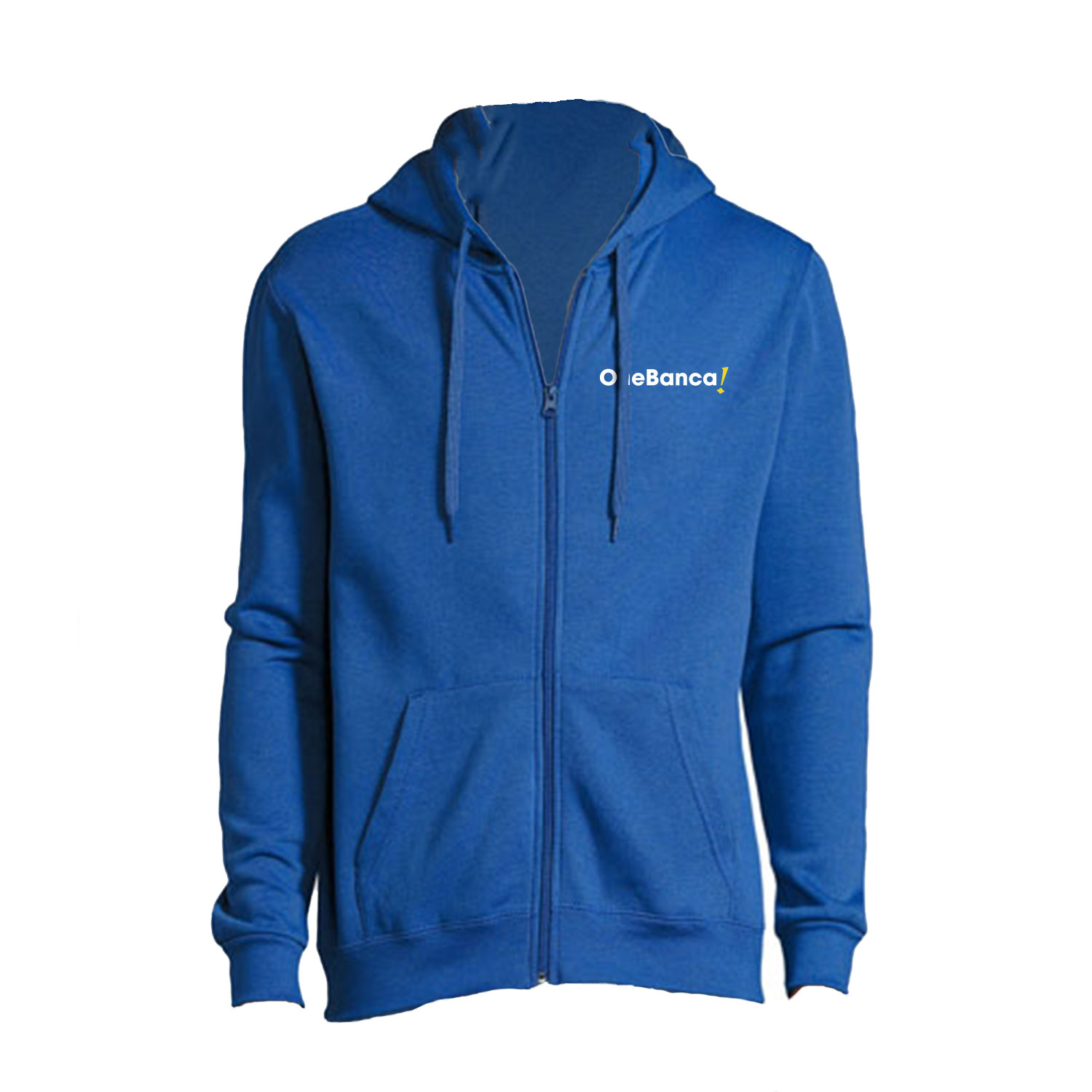 Felpa Personalizzata Zip One Bank