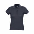 Polo Personalizzata Classic Donna Blu Navy