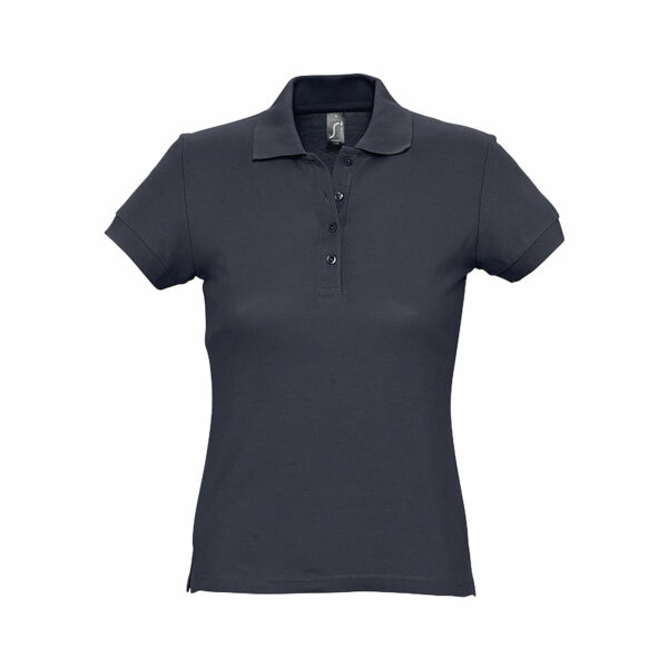 Polo Personalizzata Classic Donna Blu Navy