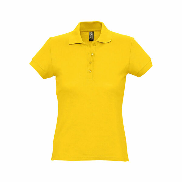Polo Personalizzata Classic Donna Giallo