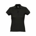 Polo Personalizzata Classic Donna Nero