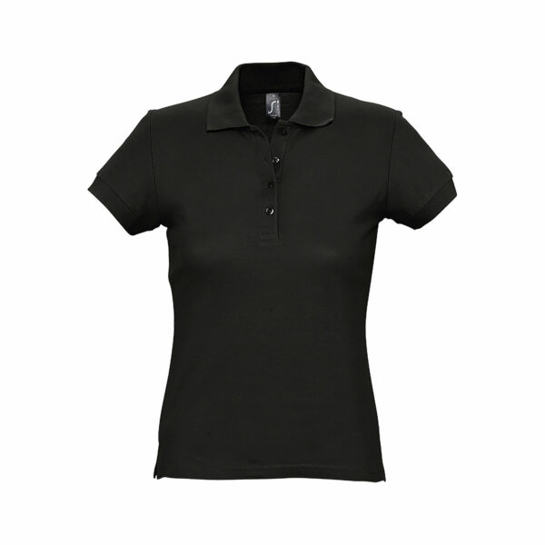 Polo Personalizzata Classic Donna Nero