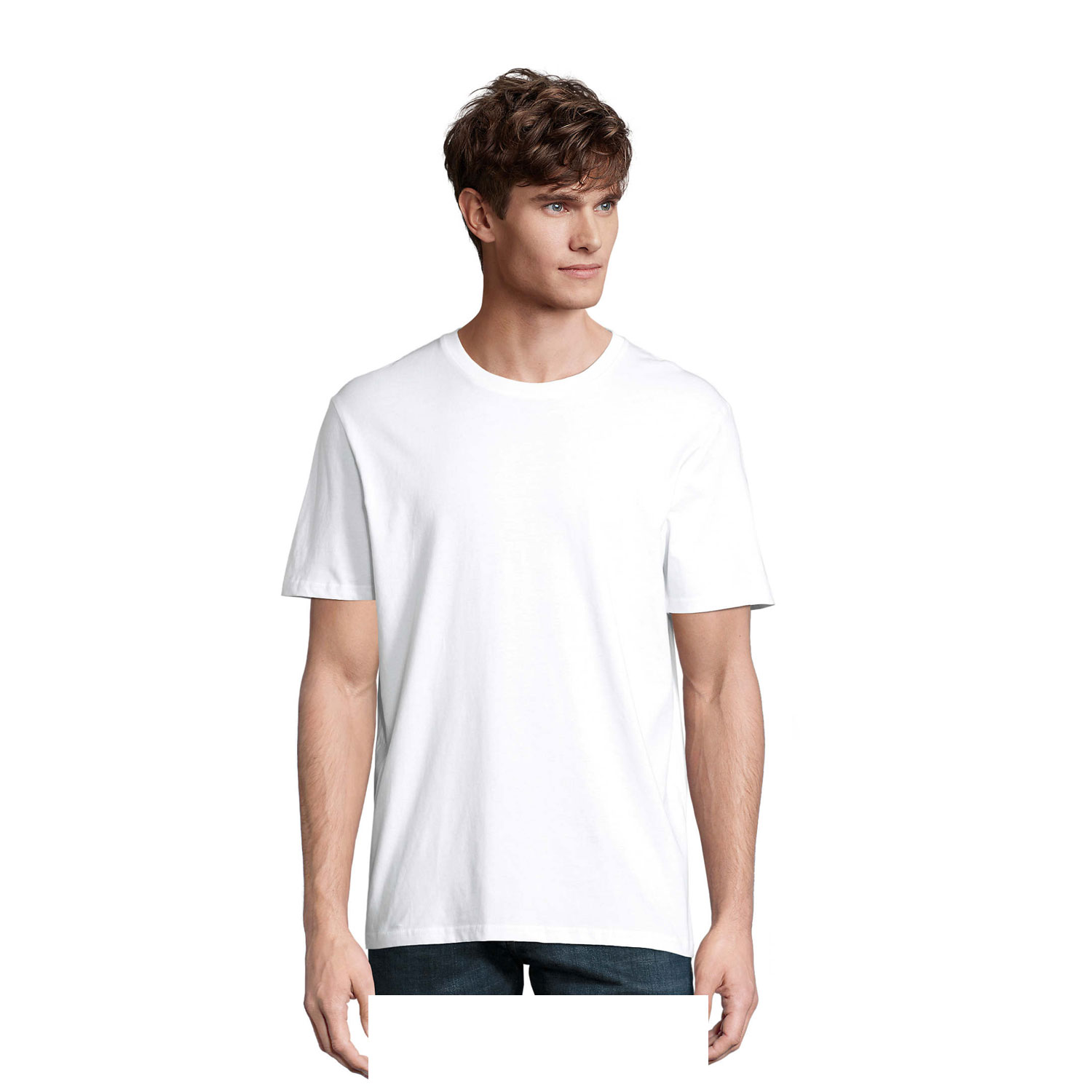 T Shirt Personalizzata Cotone Riciclato Bianco