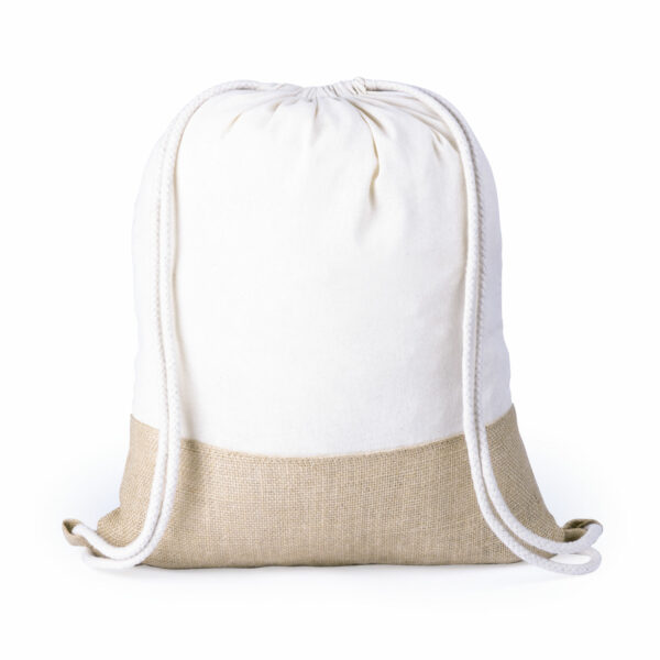 Zaino Personalizzato Ecologico Eco Duo Naturale Pieno