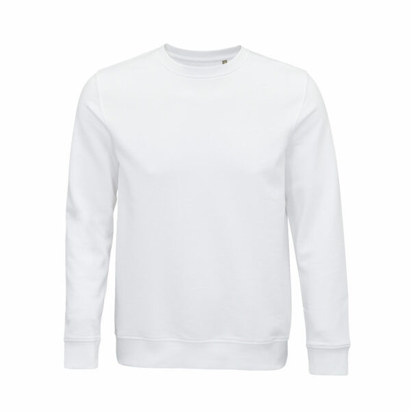 Felpa Personalizzata Cotone Organico Eco Bianco