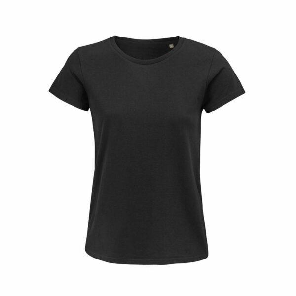 T Shirt Personalizzata Cotone Biologico Eco Donna Nero