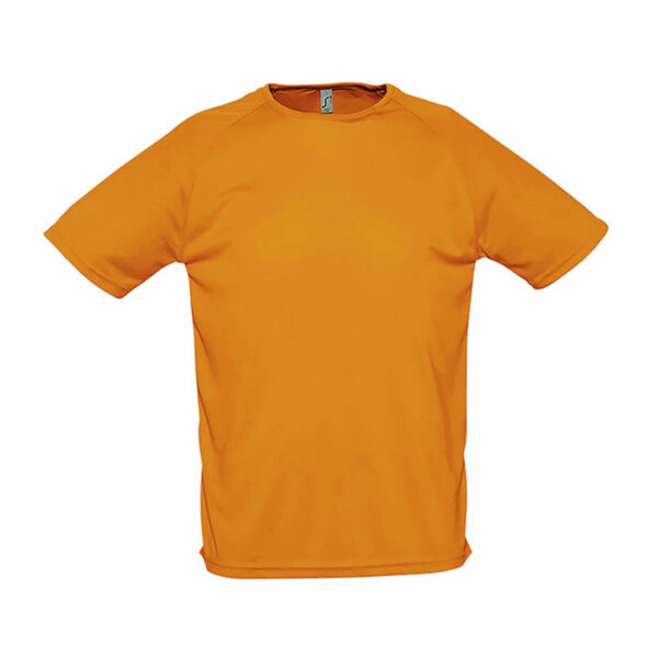 T Shirt Personalizzata Sportiva Arancione Fluo