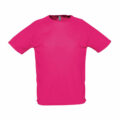 T Shirt Personalizzata Sportiva Rosa Fluo