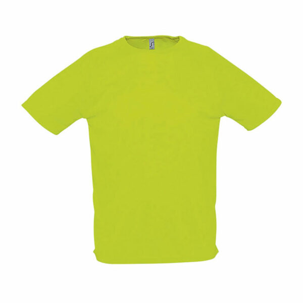 T Shirt Personalizzata Sportiva Verde Fluo