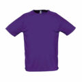 T Shirt Personalizzata Sportiva Viola
