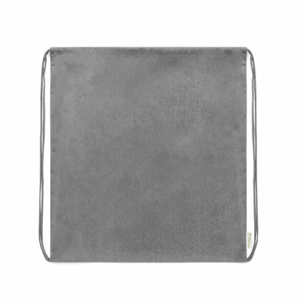 Zaino Personalizzato Cotone Organico Grigio