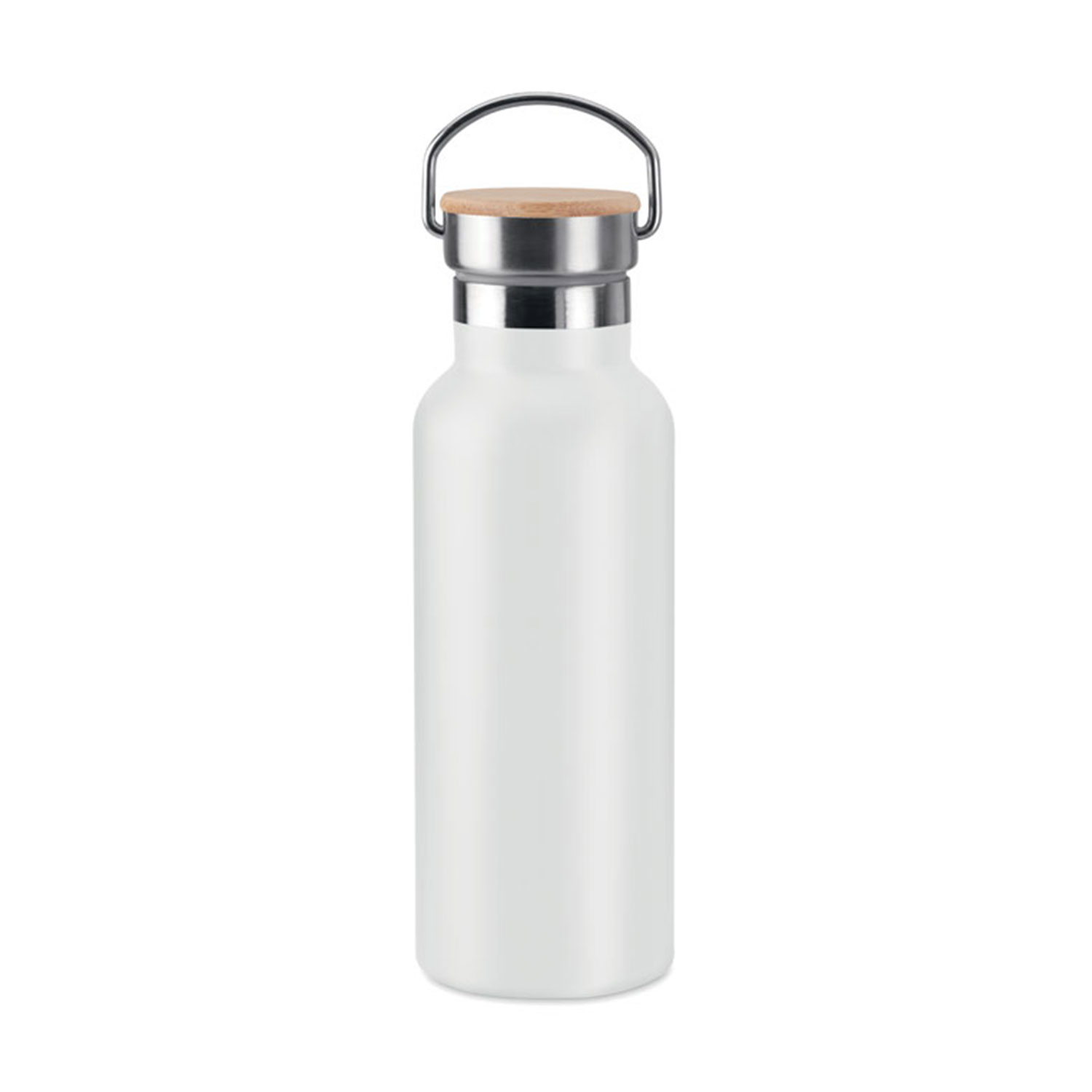 Borraccia Termica Cap Borraccia Termica Personalizzata Legno Bianco
