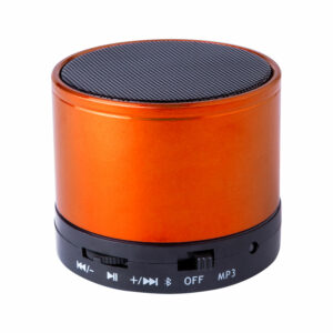 Altoparlante Personalizzato Classic Con Bluetooth Arancione