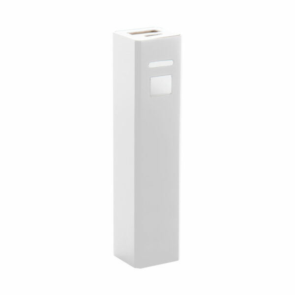 Power Bank Personalizzato Alu 2200 Bianco