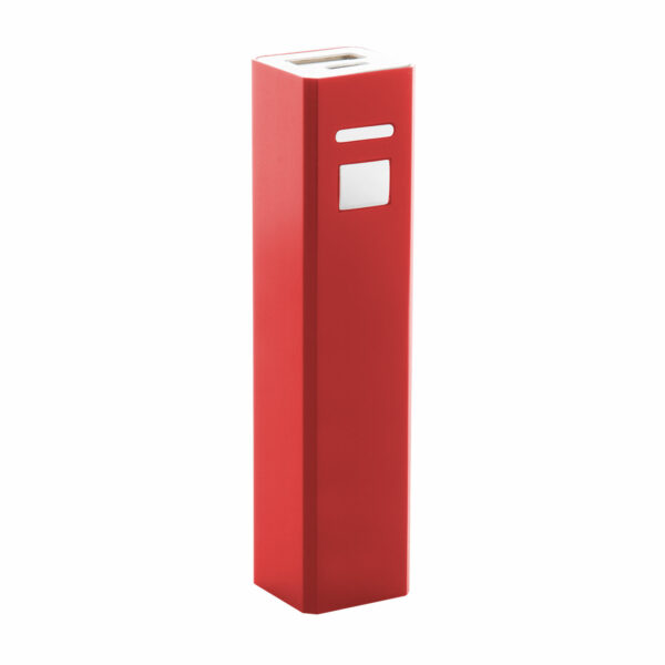 Power Bank Personalizzato Alu 2200 Rosso